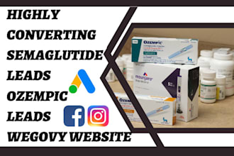 generate highly converting semaglutide leads ozempic leads wegovy website