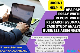 do critical analysis, argumentative, rhetorical, persuasive and narrative tasks