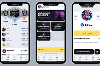 make telegram mini app, tapswap game and launch token on ton, tron