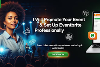 do eventbrite event promotion, eventbrite event marketing, event planning