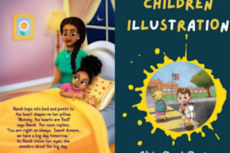 illustrate 3d bible illustration christian book kids illustration
