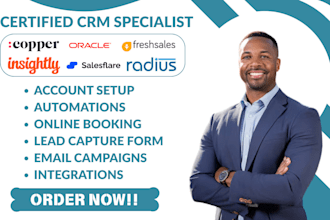 freshsales copper oracle crm insightly salesflare automation radiusbob vertafore