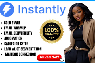 setup cold email campaign warmup for deliverability