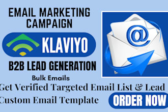 generate verified niche targeted cold email list email marketing campaign blast