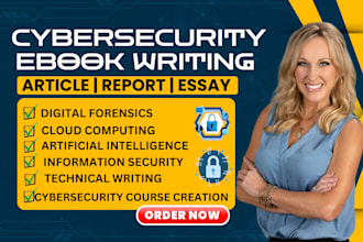 write cyber security technical writing ai devops quantum computing ebook writer
