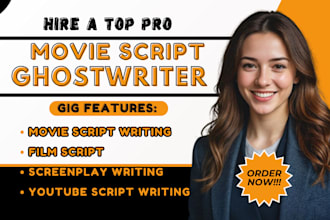write movie script, movie script writing, screenplay, film script script writing
