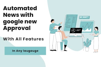 create wordpress autoblog,automated news website with google news approval