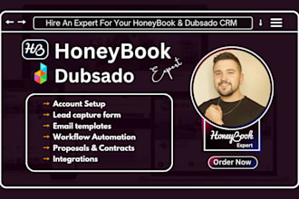 do honeybook automation, dubsado, honeybook workflow, 17hats, acuity scheduling