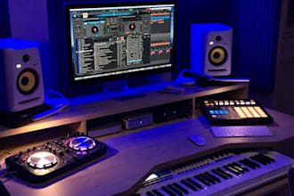be your prolific male vocalist, producer in pop edm, punk, metal and rock songs