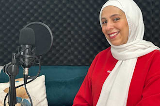 record english arabic ads promos commercials vo