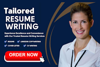 write a fully optimized federal military resume, CV, cover letter, and linkedin