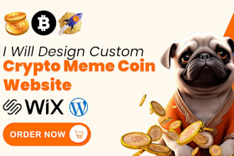 create meme coin website degen website cryptocurrency website memecoin