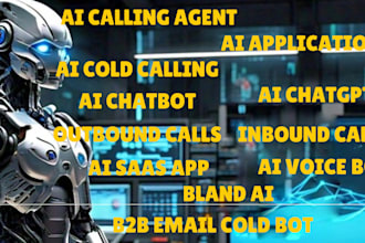 setup ai cold calling bot with bland vapi retell ai air makecom ai call center
