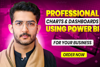 create power bi dashboards and data visualization