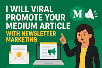 viral promote your medium article with newsletter