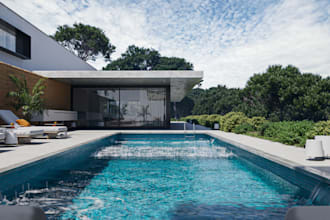 build sweethome 3d commercial building,render cgi pool,3d realistic environment