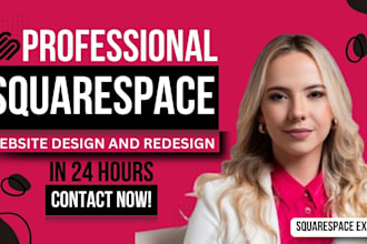 squarespace website, squarespace design, website development squarespace