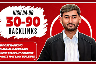 build high quality SEO backlinks with safe white hat link building service
