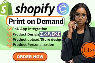 setup product personalization zakeke kickflip customily print on demand shopify