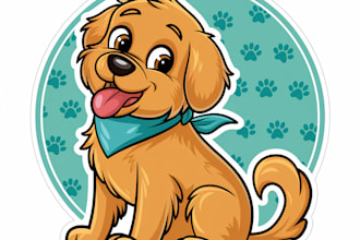 design a sticker logo