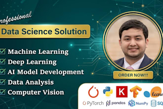 do machine learning and deep learning projects with python