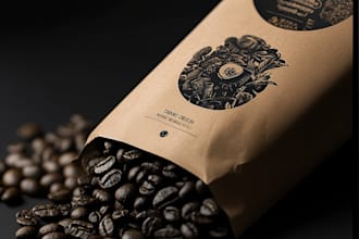 make a pixel perfect packaging box design with die cut