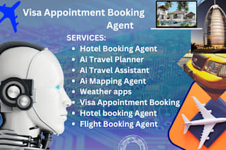 create a functional travel portal with ai search, webapp reservation, saas, vapi