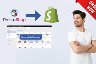 do seamless prestashop migration to shopify ecommerce website migration