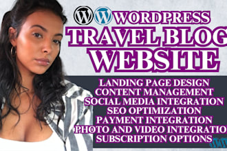 tourism blog website travel blog website travel channel site tour website design