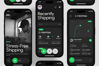 develop logistics app, courier delivery app, parcel delivery app, driver app