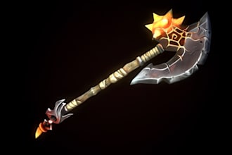 do 3d game assets game art props object 3d weapon in blender and unreal engine