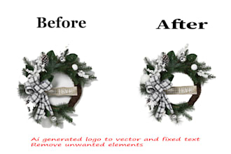 fixed ai images, vector art, and photoshop editing services