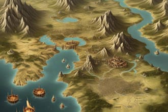 create your fantasy world map, region map, or city map