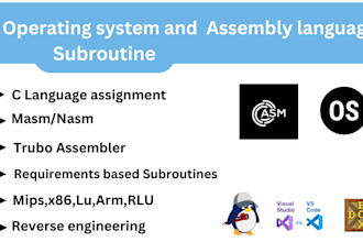 do operating system and assembly language projects