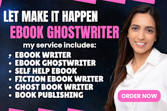 be your self help ebook writer fiction ghostwriter nonfiction ghost book writer