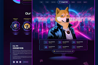 nft smart contract, nft website design and development