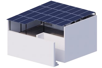 do solar panel instalation floor plans and 3d model