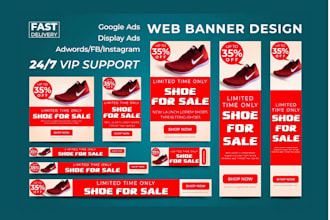 design shopify banner website slider header image banner google facebook ads
