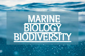 do marine biology projects, adaptation case study biodiversity, field reports