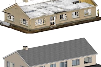 do revit models from point clouds