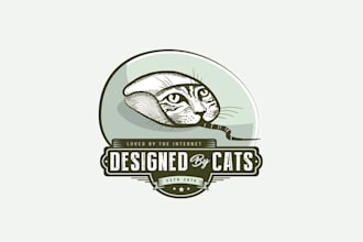 create a retro and vintage playful logo for your brand