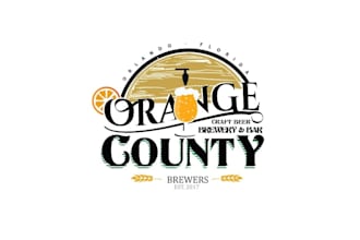 design a vintage craft beer brewery logo for your brand