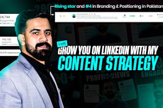 be your linkedin content creator and marketing manager