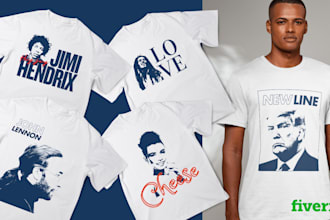 custom t shirt for merchandise