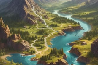 make a fantasy map for rpg fantasy dnd novels board game