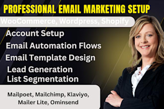 setup woocommerce wordpress email marketing newsletters fluentcrm mailchimp smtp