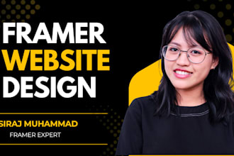 convert figma design to fully responsive framer website or landing page