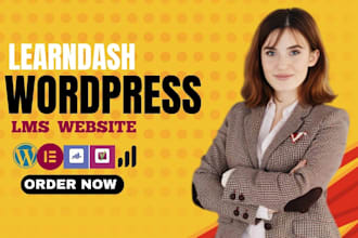 setup learndash tutor wordpress elearning website elementor online course upload