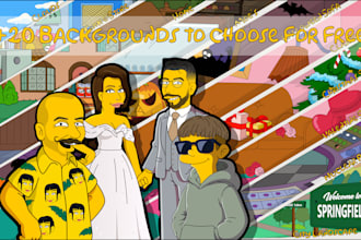 create the best simpson yellow characters of your pictures