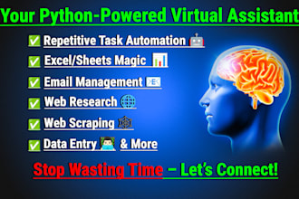 help in your workflows as a tech savvy python virtual assistant